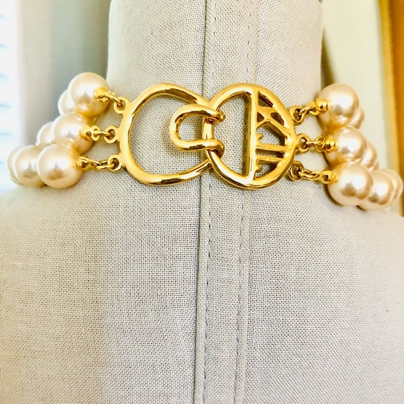 Vintage KENNETH J LANE Pearl Necklace - Picture 4 of 15